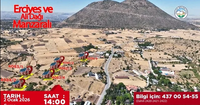 Akçakaya ve Endürlük te 14 prestijli villa parseli satışta Kayseri Haberleri