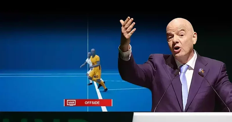 FIFA Başkanı Gianni Infantino ilk kez açıkladı! Ofsayt kuralı değişiyor: İşte yeni kural Fanatik Gazetesi Futbol Haberleri Spor