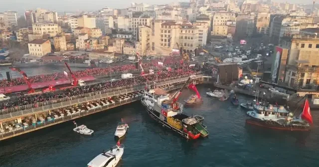 Gazze den 1 Ocak çağrısı: Galata Köprüsü nde bizim sesimiz olun VİDEO İZLE