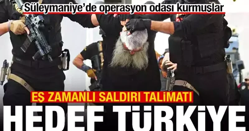Son dakika haberi: Hedef Türkiye! Eş zamanlı saldırı talimatı