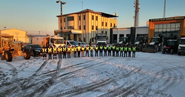 Diyarbakır Organize Sanayi Bölgesinde karla mücadele için tedbirler alındı Diyarbakır Haberleri