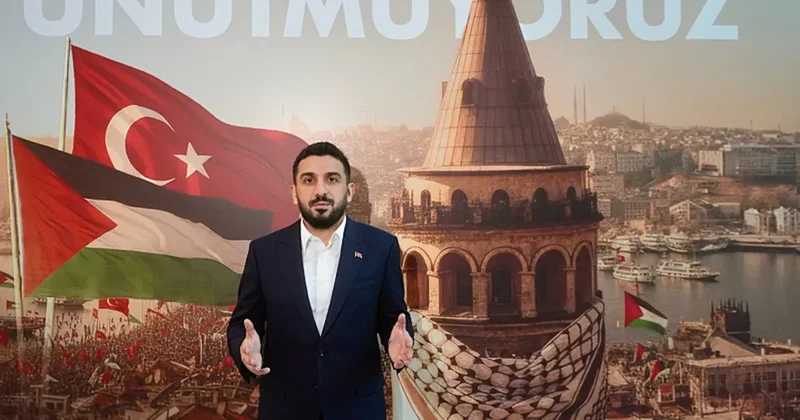 TÜGVA Başkanı Beşinci: “Galata Köprüsü vicdan kürsüsüne dönüşüyor”