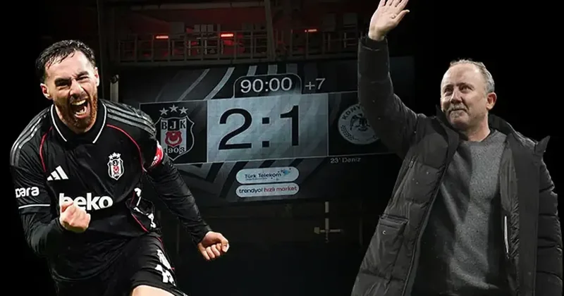 Konyaspor maçının ardından flaş Beşiktaş sözleri: İyi oyundan ziyade mücadele! Fanatik Spor Haberleri Video