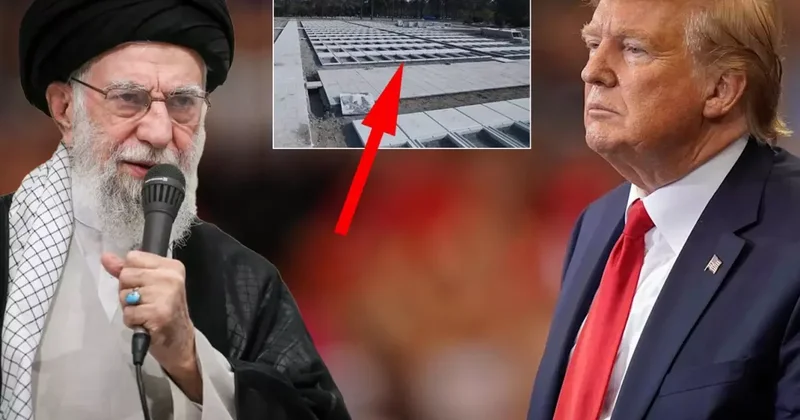 Tahran da ABD Askerleri İçin Mezarlık Hazırlandı