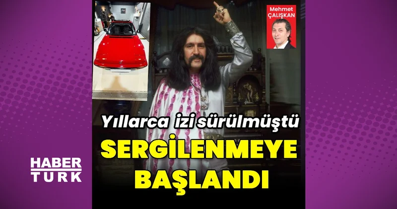 Barış Manço nun ikonik aracı sergilenmeye başlandı