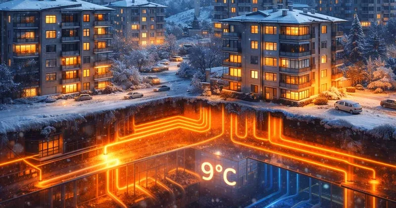 9 derecelik suyla tüm şehri ısıtacaklar! Artık tek kuruş doğalgaz faturası ödemeyecekler Sözcü Gazetesi