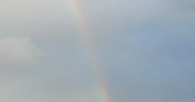 Tralleis ten kente uzanan gök kuşağı kartpostallık görüntüler oluşturdu Aydın Haberleri