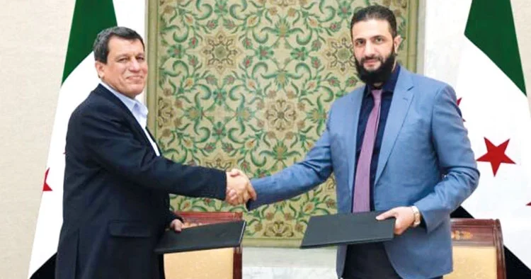 Suriye ve SDG anlaştılar