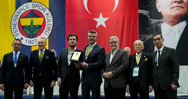 Fenerbahçe den, Ali Şen e 50. yıl plaketi!