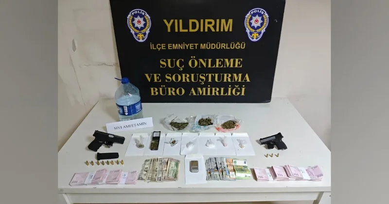 Bursa da firari şüpheliye operasyon