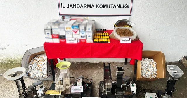 Edirne de kaçak sigara imalathanesine çevrilen eve operasyon; 1 gözaltı Edirne Haberleri