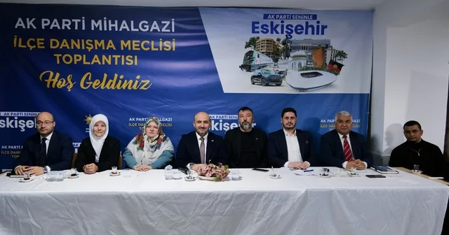 Mihalgazi İlçe Danışma Meclisi Toplantısı düzenlendi Eskişehir Haberleri