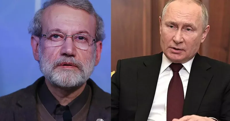 İran Ulusal Güvenlik Konseyi Sekreteri Laricani, Putin le bir araya geldi