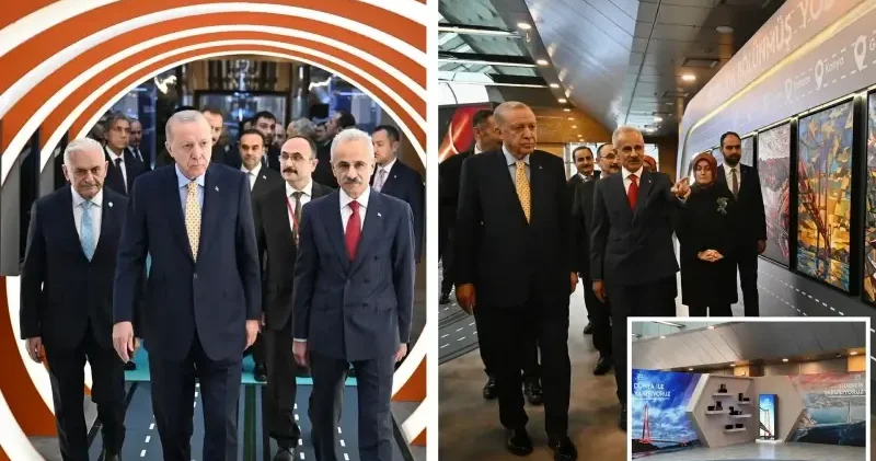 Cumhurbaşkanı Erdoğan ve Bakan Uraloğlu’ndan 30 bin kilometre bölünmüş yol özel sergisine ziyaret Gündem Haberleri