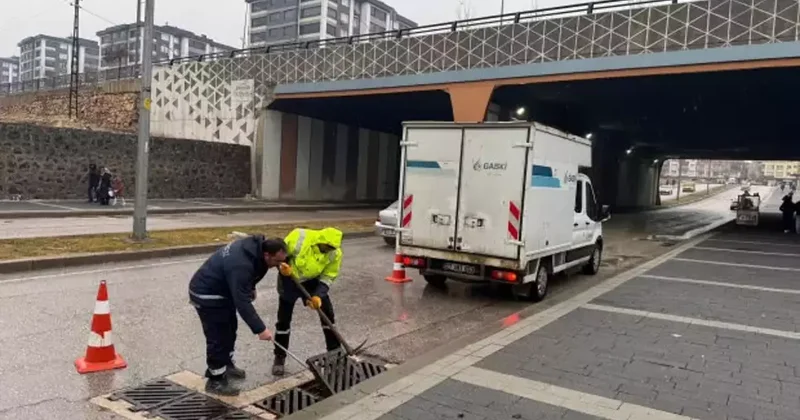 Gaziantep Büyükşehir, sağanak yağışa karşı teyakkuzda