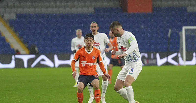 Başakşehir Rizespor maçında 4 gol var ama kazanan yok!