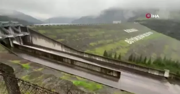 Yuvacık Barajı yüzde 93 doldu, kapaklar açıldı