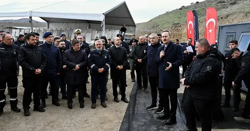 Haluk Görgün, dron gösterim faaliyetini inceledi