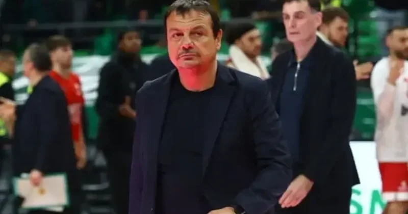 Yunanistan da olaylı derbi! Ergin Ataman maçtan sonra resmen çıldırdı: Tiyatro...
