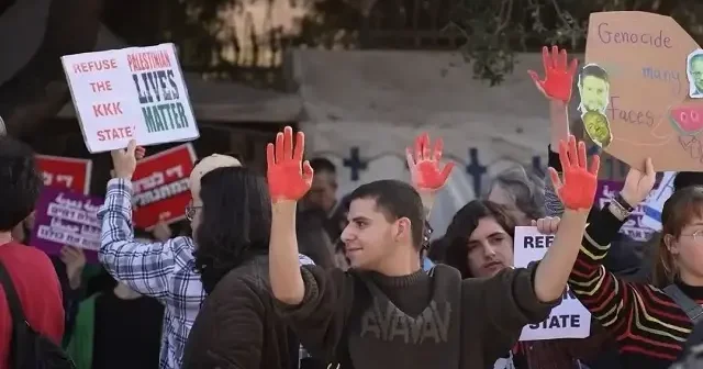 İsrailliler Filistinlilere idam kararını protesto etti: İşgal askerleri sert müdahalede bulundu VİDEO İZLE