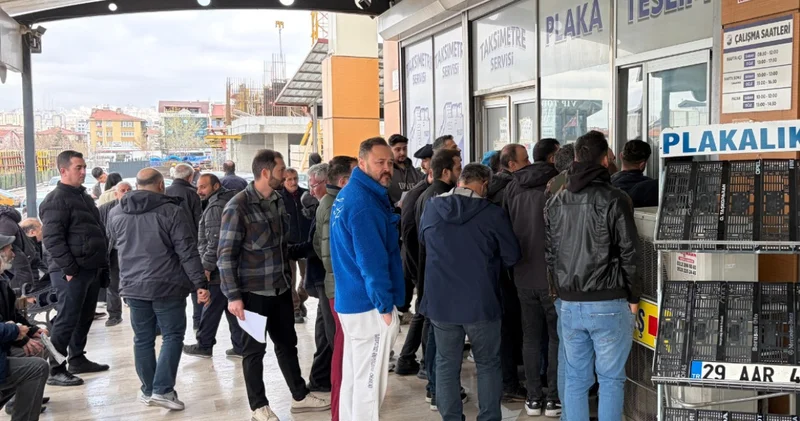 APP plaka değişiminde son gün yoğunluğu Otomobil Haberleri