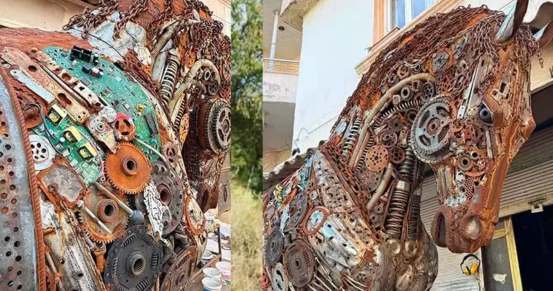 Büyük İskender’in atı Bukefalos un heykeli, milattan önce 333 yılında kurduğu İskenderun da sergilenecek