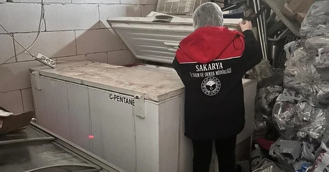 Sakarya da 200 kilo tarihi geçmiş tavuk eti ele geçirildi Sakarya Haberleri