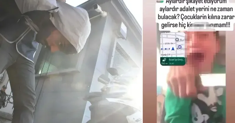 Çocuklarının boğazına bıçak dayayan sanığa bir dava daha