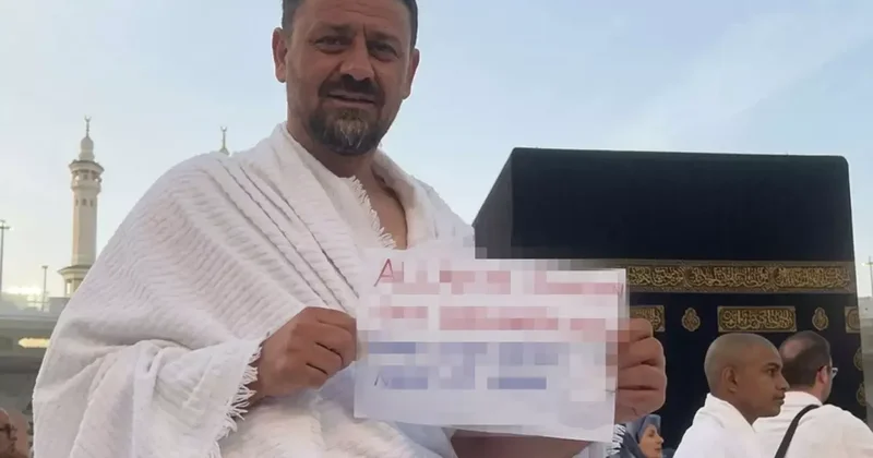 Kabe yi ziyaret eden bir adam, dilek hakkını bakın neyden yana kullandı