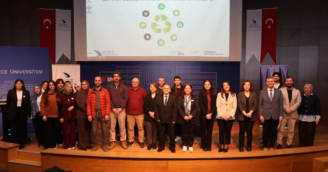 Düzce Üniversitesi nde uluslararası sıfır atık günü paneli gerçekleştirildi Düzce Haberleri