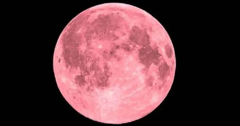 Pembe dolunay ne zaman görülecek? Türkiye den izlenebilecek mi? Sözcü Gazetesi