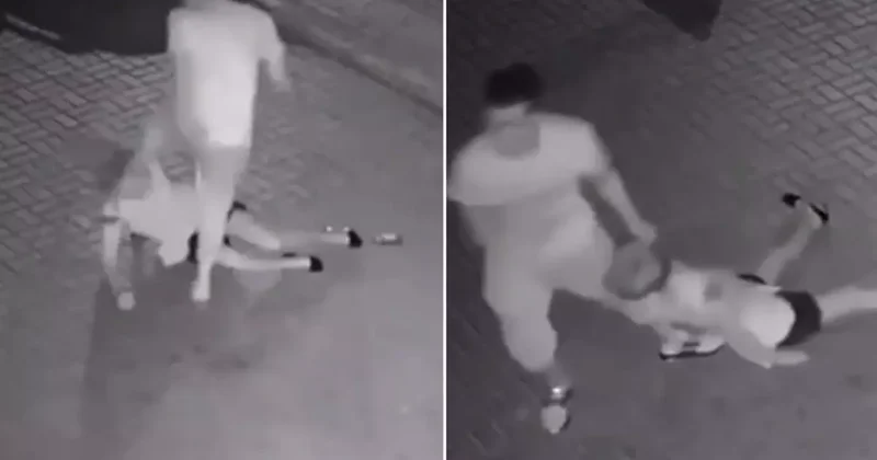 Ülkeyi ayağa kaldıran görüntü! Genç kadını öldüresiye dövüp tecavüz etti