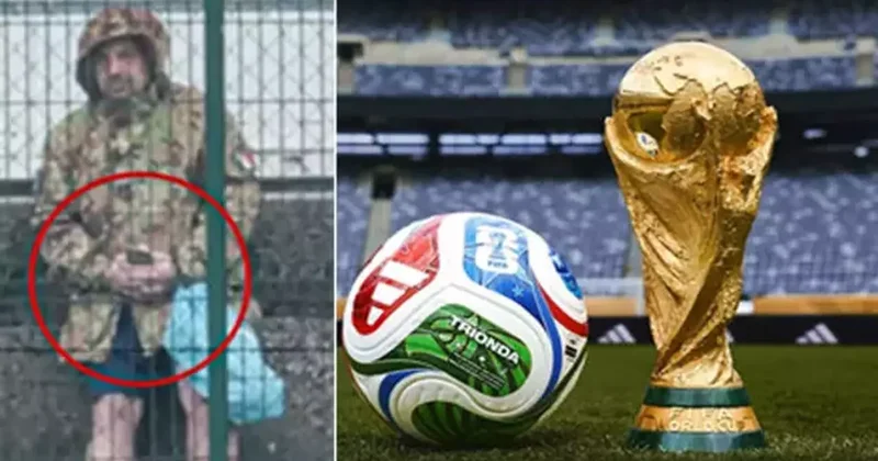 Dünya Kupası play off finali öncesi büyük skandal! Askeri casus antrenmanı kayda aldı