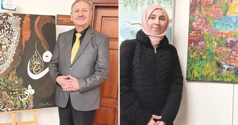 Türk ve Arap sanatçılar renkleri konuşturdu Kültür Sanat Haberleri