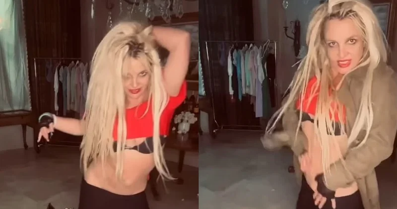 Britney Spears dans videolarına döndü