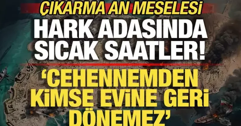 Çıkarma an meselesi! Son dakika Hark Adası açıklaması! ABD ye cehennem uyarısı