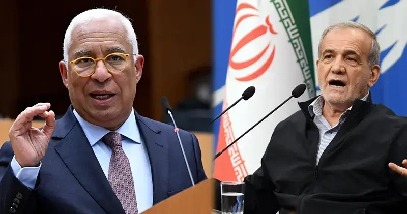 AB Konseyi Başkanı Costa, İran Cumhurbaşkanı Pezeşkiyan ile telefonda görüştü