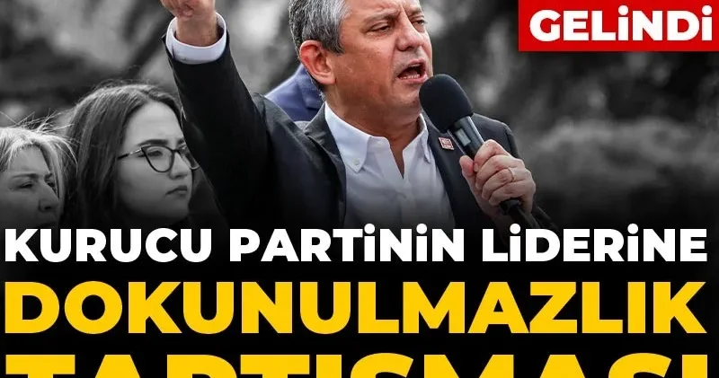 Artık bu noktaya gelindi: Kurucu partinin liderine dokunulmazlık tartışması