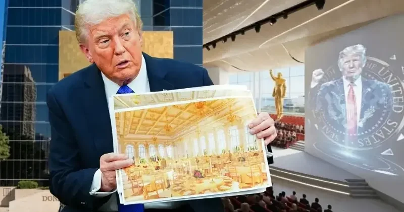 Trump ın yeni altın sarayı: İçinde yok yok Amerika Haberleri