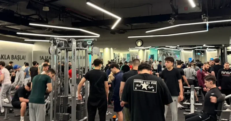 Yok böyle spor salonu! Herkes aynı detaya takıldı