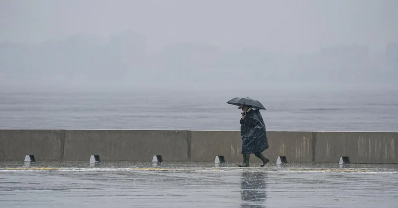 6 il için sarı uyarı: Sağanak ve rüzgara dikkat