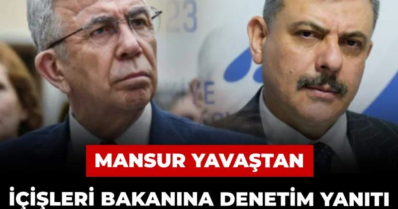 Mansur Yavaş tan İçişleri Bakanı na 591 AKP li belediyeye soruşturma izni yanıtı: Evi basılan AKP li görmedik