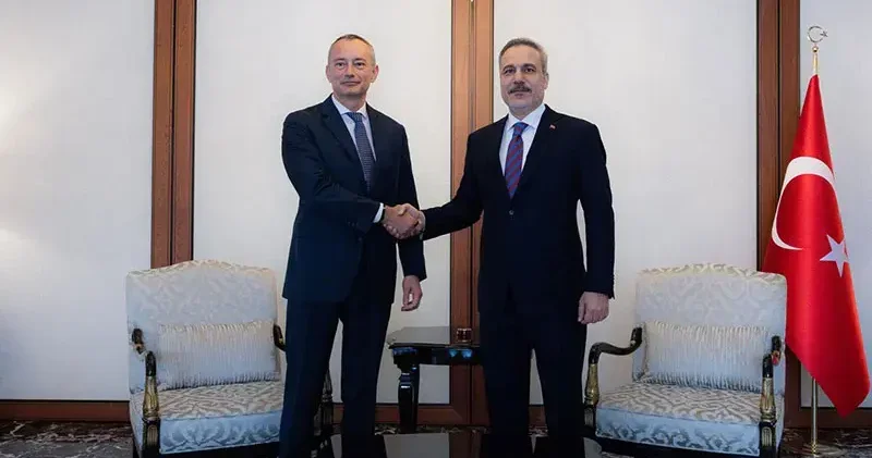 Bakan Fidan, Gazze Yüksek Temsilcisi Mladenov ile görüştü