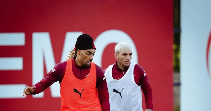 Galatasaray da Trabzonspor mesaisi sürdü! Victor Osimhen, salon çalıştı