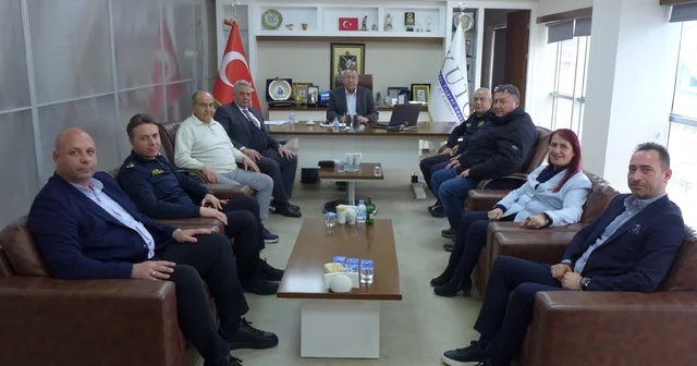 Kuşadası Ticaret Odası, İl Emniyet Müdürlüğü yetkililerini ağırladı Aydın Haberleri