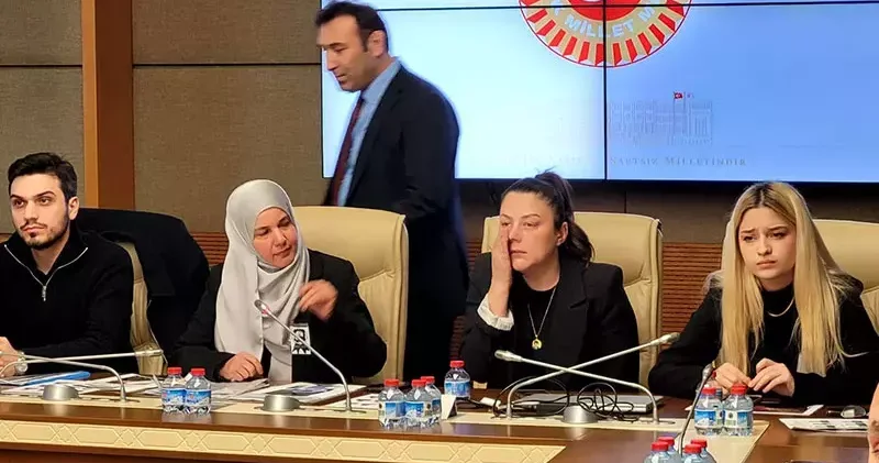 TBMM Suça Sürüklenen Çocuklara İlişkin Araştırma Komisyonu mağdur aileleri dinledi