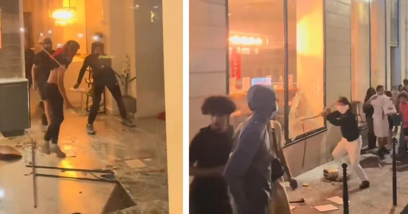 Sözün bittiği yer! Avrupa nın göbeğinde utanç görüntüleri