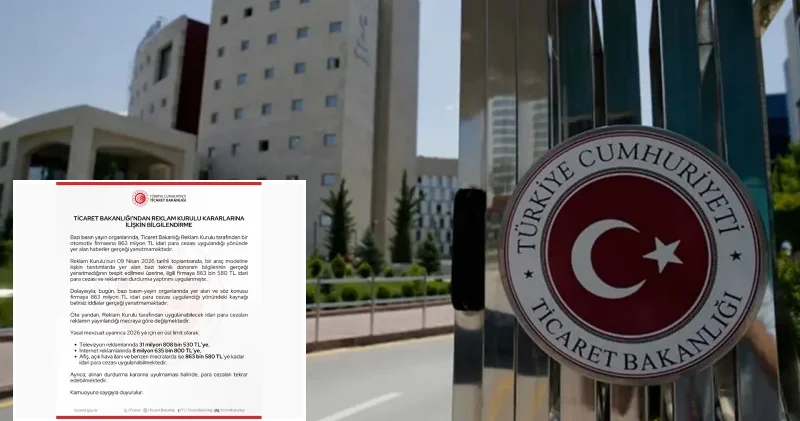 Ticaret Bakanlığı ndan 863 milyon liralık ceza iddialarına yalanlama: Gerçek rakam belli oldu Türkiye Haberleri