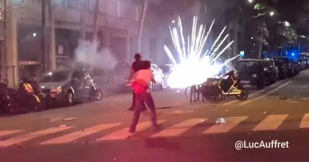 Şampiyonlar ligi zaferi sonrasında Fransa harabeye döndü