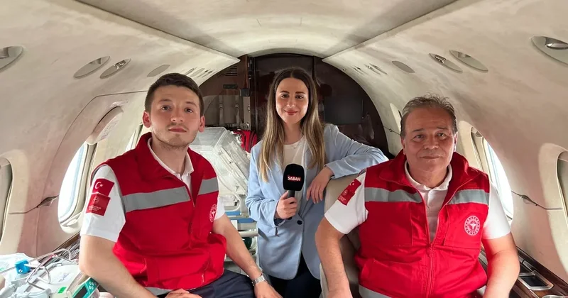 Gökyüzünde hayat nöbeti: Hava ambulansları onlara emanet!